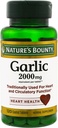 Nature 's Bounty Garlic, 2000mg, 120 Tabletki powlekane (Opakowanie po 2), 2 Butelki Każdy z 120 Tabletki