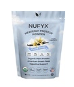 NUFYX ® • Niebieskie Białko ® Proszek • Najlepsza na świecie 100% Ekologiczna, amerykańska Groszek • Wegańska • Wolna od glutenu • Niskie węglowodory (Creamy Vanilla, 40 Scoops)