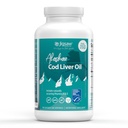 Jigsaw Health Alaskan Cod Liver Oil 124; 900 mg Omega- 3 z EPA, DHA, i DPA Adresat 124; Obejmuje naturalnie budząc witaminy A & D 124; 180 Softgels Adresat 124; 60 Sługi