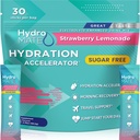Elektrolity w proszku bez cukru Pakiety nawadniania Truskawka Lemoniada HydroMATE 30 Sticks