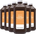 Podstawy Nadtlenek wodoru Rozwiązanie miejscowe USP, Unflavored, 32 Fl Oz, Opakowanie po 6