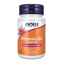 Teraz żywności Suplementy, Witamina D-3 2000 j.m., Wysoka potencja, Wsparcie strukturalne *, 30 Softgels