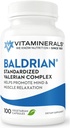 Vitaminals 33 Baldrian ® Original Natural Relaxing Support Standaryzowane Valerian (100)