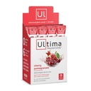 Ultima Replenisher Electrolyte Hydration Drink Mix, Wiśniowy Granat, 20 Podawanie Stickpack Box, bez cukru, bez węglowodanów, bez kalorii, Keto, Gluten- Free, Non-GMO, Wegan