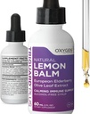 TriGuard Lemon Balm Plus - Wyciąg z balsamów cytrynowych, Elderberry, Olive Leaf Extract Tincture 2 fl oz 124; Do uspokajania, Relief stresowy, Wsparcie immunologiczne i zapaleń 124; Bez alkoholu, Non-GMO, Made in USA