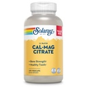 Solaray Wapnia Magnezu Cytrynian 1000mg 1: 1 Stosunek, Supplement siły kości, Mięśnie, Nerwy i kości Wsparcie zdrowia, Chelated for High Absorption, 60- Day Guarantee, 45 Służenie, 270 VegCaps
