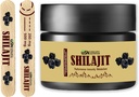 Zielony Supply Organic Shilajit Resin 30g: Pure Himalayan Mieszanka 85 + Ślady minerałów i kwasu Fulvic - 600mg Maksymalna moc dla zwiększenia energii i wsparcia immunologicznego, 50 Służenia