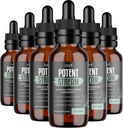 PotentStream Drops - Formuła oryginalna, Natural Liquid Supplement with Plant Extracts Budapest 124; 100% Natural, Made in USA, 6 Month Supply
