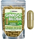 XPRS Nutra Ginkgo Biloba kapsułki - Gingko Biloba Encapsulated Supplements for Cognition - Vegan Friendly Ginkoba Biloba - Immunitet Wzmacnianie Ginkgo Biloba kapsułki - 180 Hrabia