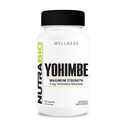 NutraBio Yohimbe Bark Extract Supplement for Men and Women, 4mg, 90 Kapsułki roślinne