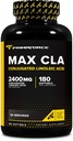 Primaforce CLA 2400 mg per Serving (180 softgeli) - Max CLA - dla mężczyzn i kobiet, niestymulujące, wolne od GMO i gluten