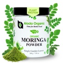 Moringa Powder Organic Certified Moringa Leaf Powder, Moringa Oleifera - Bogaty w przeciwutleniacze i witaminy immunologiczne, Superfoods for Moringa Tea, Moringa Drink, Indie dorosły, Wegan -7.05 OZ