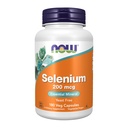 NOW Foods Supplements, Selenium (L-Selenomethionine) 200 mcg, Essential Mineral*, 180 Veg Capsules