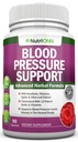 Support Supplement Blood Pressure Supplement - 13 Herbs & Vitamin - z Hawthorn, Hibiscus, Czosnek i Oliwa Liść Extract - Natural Supplement for Women & Men - Wysoka moc kapsułki - Non-GMO - 90 Day Supply