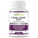 Glukozamina Chondroitin MSM Joint Supplement with Turmeric & Boswellia - Joint Support for Men & Women - Promotes Mobility - Elastyczność i komfort - Joint Health - Made in USA - 90 Kapsułki
