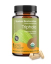 Herb Pharm USDA Organic Triphala Kapsułki 124; Oczyszczanie i Detoksykacja Wsparcie & Digestive Health Support With Amla, Haritaki & Bibhitaki, FAIRWILD ® Certyfikowany 124; 60 Kapsułki Vegan, do 30 Day Supply *