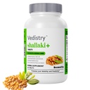 Shallaki Boswellia Serrata Extract Suplementy dla kobiet 124; 700mg Kapsułki ziołowe dla kości i stawów Wellness 124; Indyjski suplement Frankincense Agregat 124; 60 Wegańskich tabletek