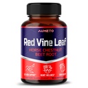 Red Vine Leaf Supplement z kasztanowca, buraka cukrowego, imbiru - Naturalne wsparcie dla Vein Siła i Wellness- Made in The USA (90 Count (Pack of 1))