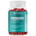 Probiotyczne gumki do żywienia i zdrowia - 1 Miliard CFU Bacillus Coagulans - 60 Hrabiego - Stabilny, Nie- GMO, Gluten- Free i Wegetarianin - 2 Miesiące Dostawy, Mieszany Berry Flavor