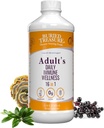 Pochowany Treasure Adult Daily Immune Wellness - 16 Fl oz, 16 serv, Mieszanka składników odżywczych płynnych do wsparcia immunologicznego z Elderberry, Echinacea, Witaminy i więcej