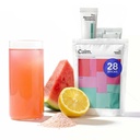 Calm Drink Mix - Relaxation Aid with Magnez, Ashwagandha, L- Theanine, & Witamina D - Wspiera regulację kortyzolu i nastroje dla mężczyzn i kobiet - Arbuz Lemonade Flavor 28 Sticks