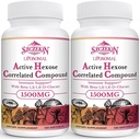1500mg Liposomal Active Hexose Corerelated Supplement, 240 Soft żele Beta- Glukany z naturalnym Mushroom Extract, System immunologiczny, Wątroba Funkcje, Utrzymanie T- Cell & Killer Cell Aktywność