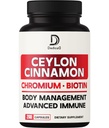 13in1 Ceylon Kapsułki cynamonowe - 200 Kapsułek z pikolinianem chromu, Biotyna, Nasiona winorośli, Elderberry & Więcej