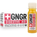 + GNGR Digestive Aid Organic Ginger Shots z probiotyki, Gut Health, Colon Cleanse, Bloating Relief, Gut Detox, Immunitet Shots z Ginger Juice, Turmeric, Black Pepper. (2 Oz, Pack of 12)