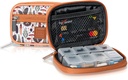 Made Easy Kit Pill Case - Cotygodniowy organizator medycyny z usuwalną siedmiodniową witaminą i suplementem Box (Light Brown Woods)