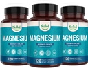 Nested Naturals Magnezu Glycinate Chelate 124; Magnezu Suplement do Skurczów Mięśnie, Relaksacja, & Wsparcie snu 124; 100% Chelated Albion TRACCS Buforowany Magnezu Glycinate 200mg