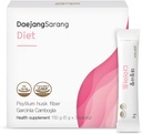 Daejang Sarang (Garcinia Cambogia, 30 Sticks) - Psyllium Husk Fiber Supplement, Digestive Health & Zaparcia Relief. Składniki oparte na plantacji, dodatkowa siła 5,500 mg i HCA 780mg.