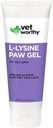 Vet Worthy Lysine Paw Gel Aid for Cats - Cat Paw Gel to Support The Immune System and Total Health - Cat Supplement with Amino Acid L- Lysine- Salmon Flavor Gel, 3oz