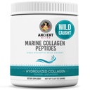 Ancient Bliss Wild- Caught Marine Fish Collagen Peptydes Powder, Flavorless Colagen Suplement do białka typu 1, Non-GMO, Gluten- Free, Amino Acid Suplement do skóry, włosów i paznokci, 15.87 Oz