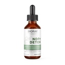 BIORAY Kliniczny NDF Plus - 1 fl oz - Naturalnie usuwa toksyny z ciała - Non-GMO, wegetarianin, Gluten Free