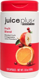 JuicePlus + Mieszanka owoców: Plant- Based Whole Food Supplement z jabłkiem, brzoskwinią, żurawinką, & More! - Wegan, Gluten- Free, Non-GMO, Kosher - Pakowane z plant- Based Vitamin - 1 Butelka (60 Servings)