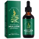 Mullein Drops for Lungs, Mullein Leaf Extract with Chlorophyll, Mullein Leaf Extract for Lung Cleanse and Research Support