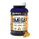 Omega 3 DPA Fish Oil 2,900 Miligramów Potrójne siły Ultra Czysty skoncentrowany, EPA- DHA, SoftGels - 30 Służenie
