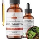 Piła Palmetto nalewka 124; Ekstrakt ziołowy bez alkoholu Premium z Piły Palmetto jagody 124; Płynny suplement botaniczny suplement 124; Tradycyjny wzór ziołowy 124; Wyprodukowany w USA - 2 oz (60 ml)