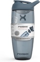 Promixx Pursuit Protein Shaker Bottle (32 oz) - Silent No- Ball Mixer, Leak- Proof Lid, BPA / BPS & Phthalate- Free ECOZEN - Easy- Clean Shaker Cup for Protein Shakes, Pre & Post- Workout Smoothies