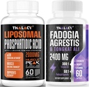 Kwas fosforowy 2000mg z Fadogia Agrestis 1400mg i Tongkat Ali 1000mg dla maksymalnej siły, energii i mięśni