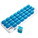 Monthly Pill Organizator - 31 Dzień Pill Organizator z dużych usuwalnych podsystemów medycznych, Przenośne Pill Case Box i Holder dla Daily Medicine i Witaminy, Wielki dla podróży przez MEDca