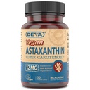 DEVA Żywienie Witaminy Astaksantyna 12 mg, Wegan, Wykonane z Haemococcus Pluvialis Mikroalgi, 30 Kapsułki, 1 - Pack