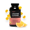 LEGION Creature Monohydrate Gummies - Czysty suplement do żucia Creature for Strength, Endurance & Muscle Recovery - 30 Lemon Drop Flavor Servings - Brak sztucznych aromatów lub słodzików.