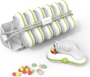 Cotygodniowy Pill Organizator 3 razy dziennie, Duży Pill Travel Box 7 dzień, Oddzielny Codzienne Pill Case, Przenośny pojemnik na tabletki do leczenia, Witaminy, Olej rybny i suplementy, Biały