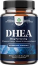 DHEA Supplement for Women & Men - Pure DHEA 25mg for Hormon Balance, Poprawia stabilność nastroju, Funkcję mózgu, System immunologiczny, Energia i płodność - Kapsułki dehydroepiandrosteronu dla dorosłych - 60 Ct