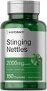 Horbäach Stinging Nettle Capsules 2000mg Ximax 124; 150 Count Xion124; Herbal Leaf Extract Supplement Supplement Xion124; Non- GMO, Gluten Free