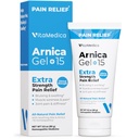 VitaMedica Arnica Gel Plus 15 Składniki roślinne do gojenia, Dodatkowa siła Formulacja dla siniaków, Opuchlizna, Ból stawów, Ból mięśni i sztywność, All- Naturalne, Plant- oparte na ulgi bólowe