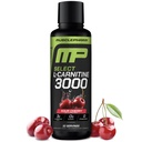 Mięśnie Pharm L- Carnitine 3000, Ultimate Liquid L Karnityna Suplement do wysokiej wydajności, Wspiera metabolizm, Nawodnienie i Energia, Zero cukru, niskie kalorie, Sour Cherry Flavor, 32 Służenie
