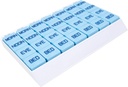 Apex Duża 7 Day Cotygodniowy Pill Organizer - Cotygodniowy Pill Organizer, 4 razy dziennie, Easy- Open, Organizować leki lub witaminy