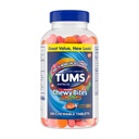 TUMS Chewy Bites Chewable Antacid Tablets for Ultra Siła Heartburn Relief, Wielki na lato BBQ- Mieszane owoce - 200 Hrabia